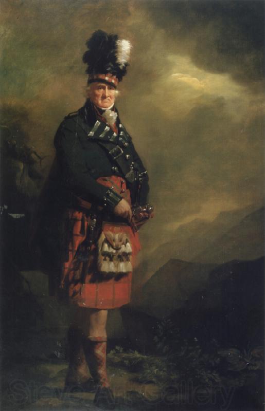 Sir Henry Raeburn Francis Macnab Spain oil painting art